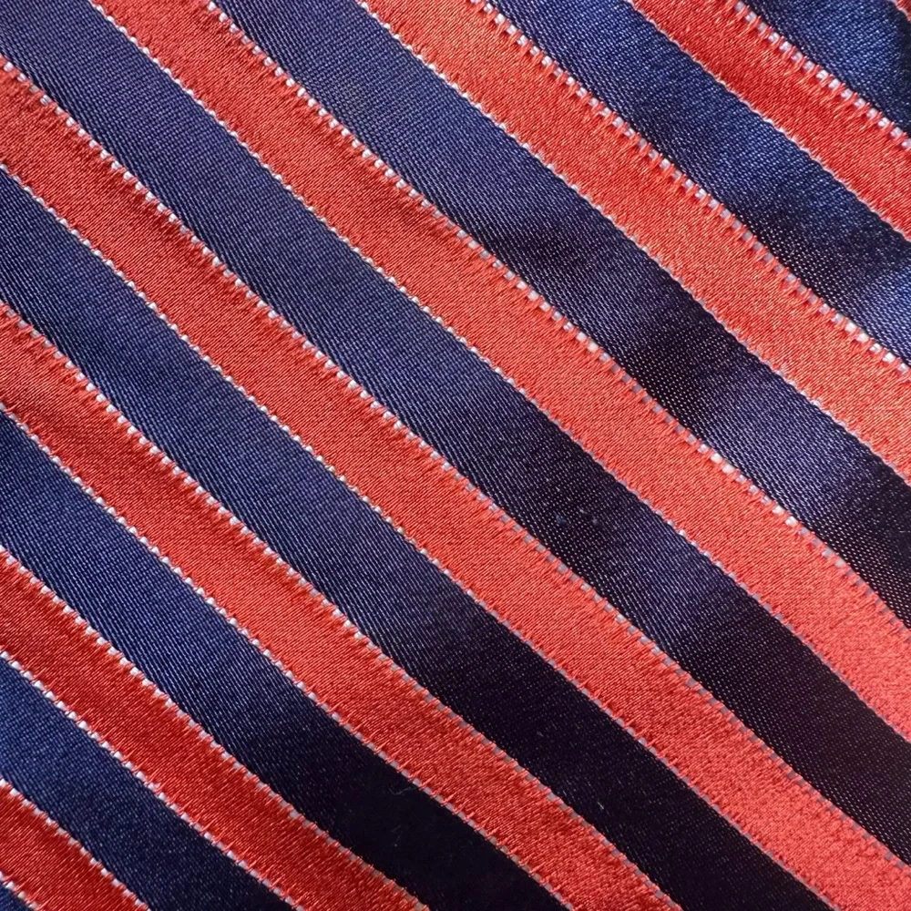 Tommy Hilfiger Silk Striped Tie Classic Prep Officecore